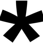 * Name of Symbol 【Asterisk Symbol, Copy and Paste】