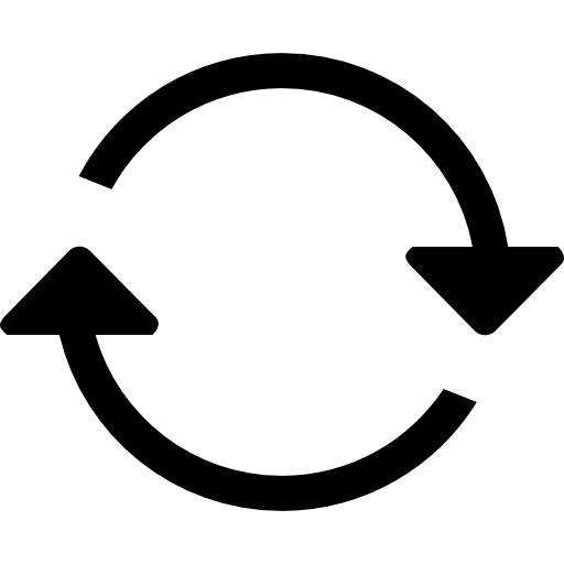 circle with arrows symbol