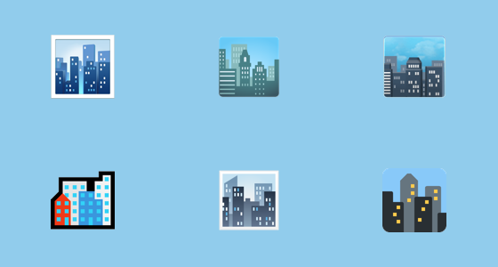 Skyscraper emoji