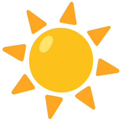 Sun Emoji Copy and Paste